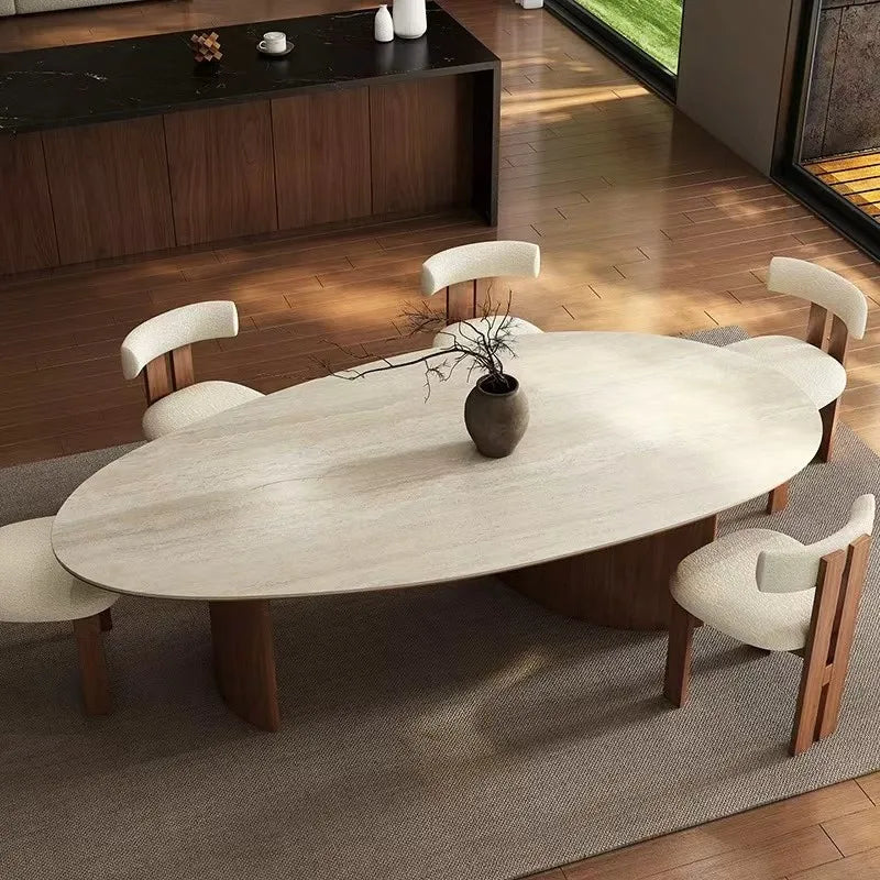 Keep Kitchen Tables Luxury Tall Modern Nordic Style Dining Tables Rectangle WarmTavolo Rotondo Pranzo Dining Room Furniture
