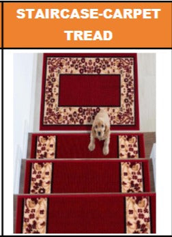 Carpet Staircase Tread