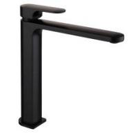 Matte Black Steel Lavatory Faucet